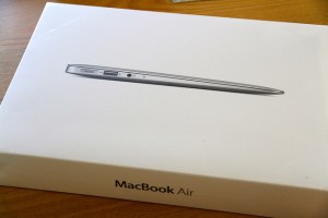 He brought it in its original box.