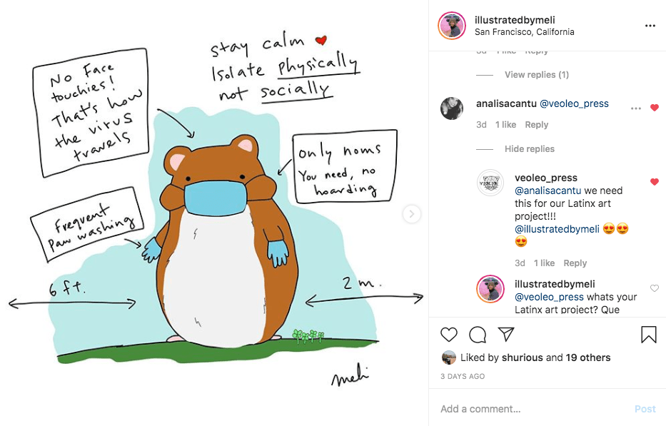 Instagram: Quarantine Hamser